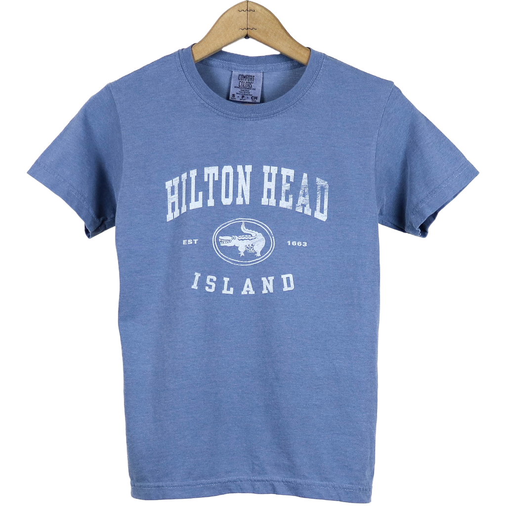 Youth Hilton Head Island Vintage Gator T-Shirt