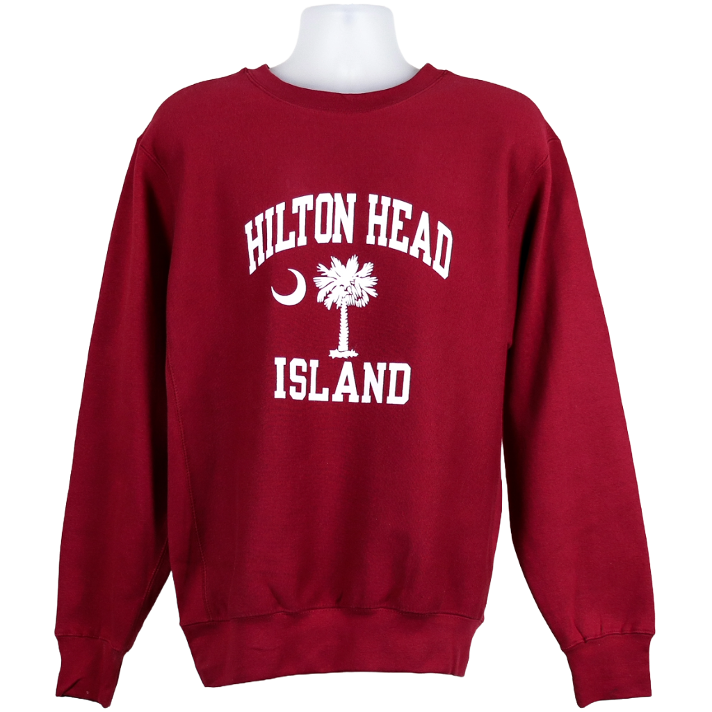 Hilton Head Pro-Weave Palm Moon Crewneck Sweatshirt
