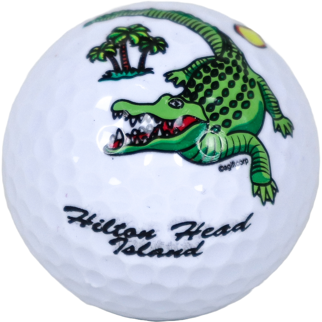 Gator Design Hilton Head Island Golf Ball