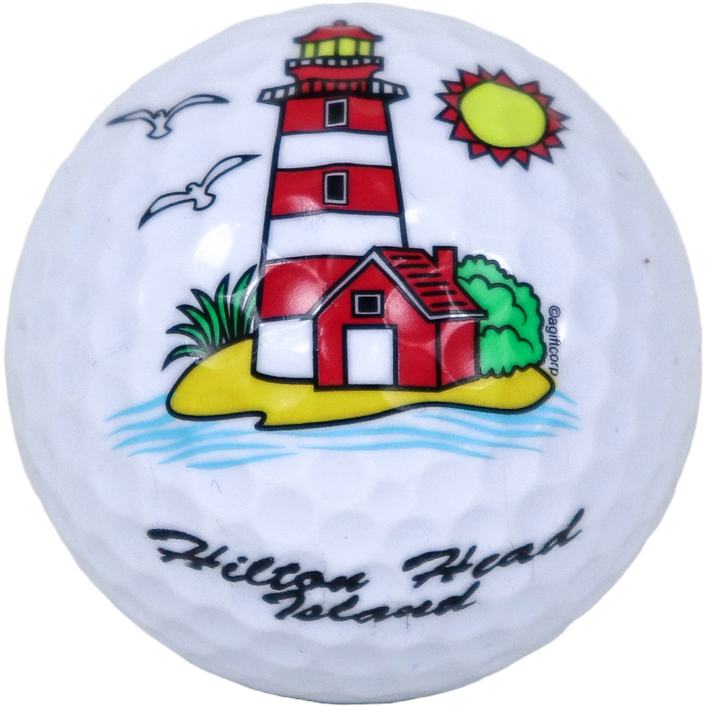 Hilton Head Lighthouse Golf Ball