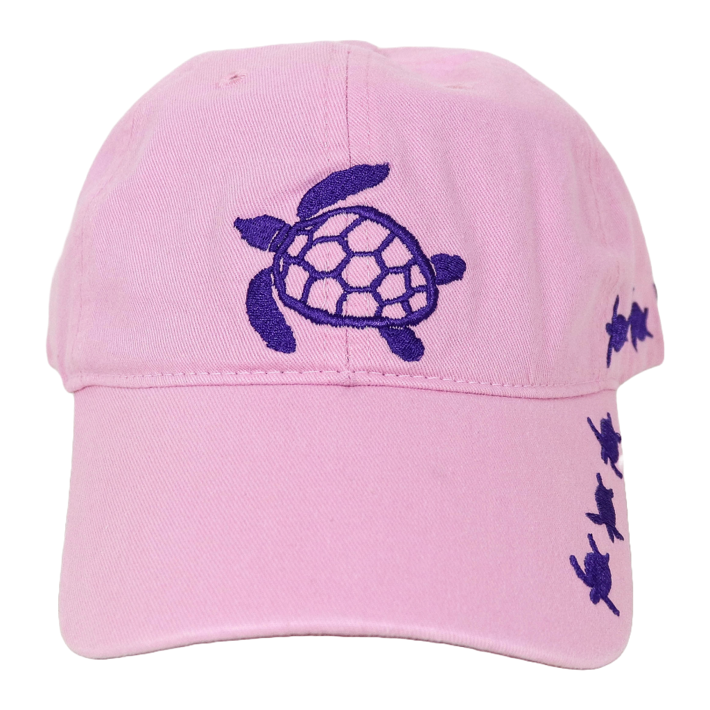 Hilton Head Island Embroidered Dancing Turtle Cap