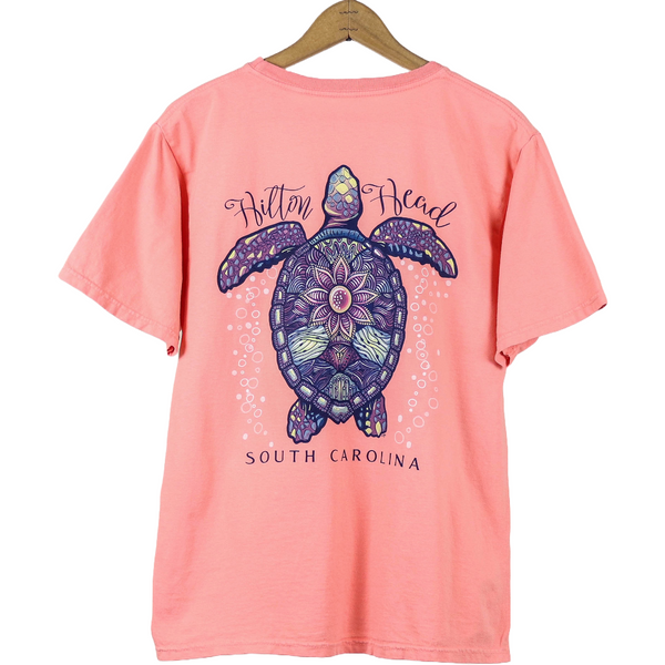 Hilton Head Bubbling Sea Turtle T-Shirt - Camp Hilton Head