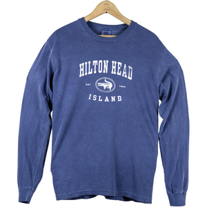 Vintage Hilton Head Island Gator Long Sleeve T-Shirt