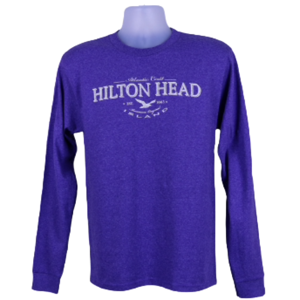 Hilton Head Island Seagull Long Sleeve T-Shirt