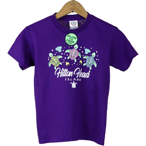 Youth Hilton Head Island Darling Turtle Glow-In-The-Dark T-Shirt