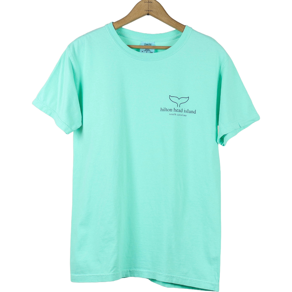 Outline Fluke Hilton Head Island T-Shirt