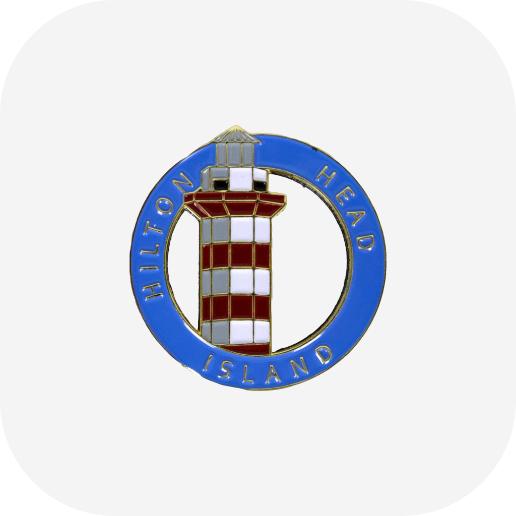 Hilton Head Island Lighthouse Cutout Magnet