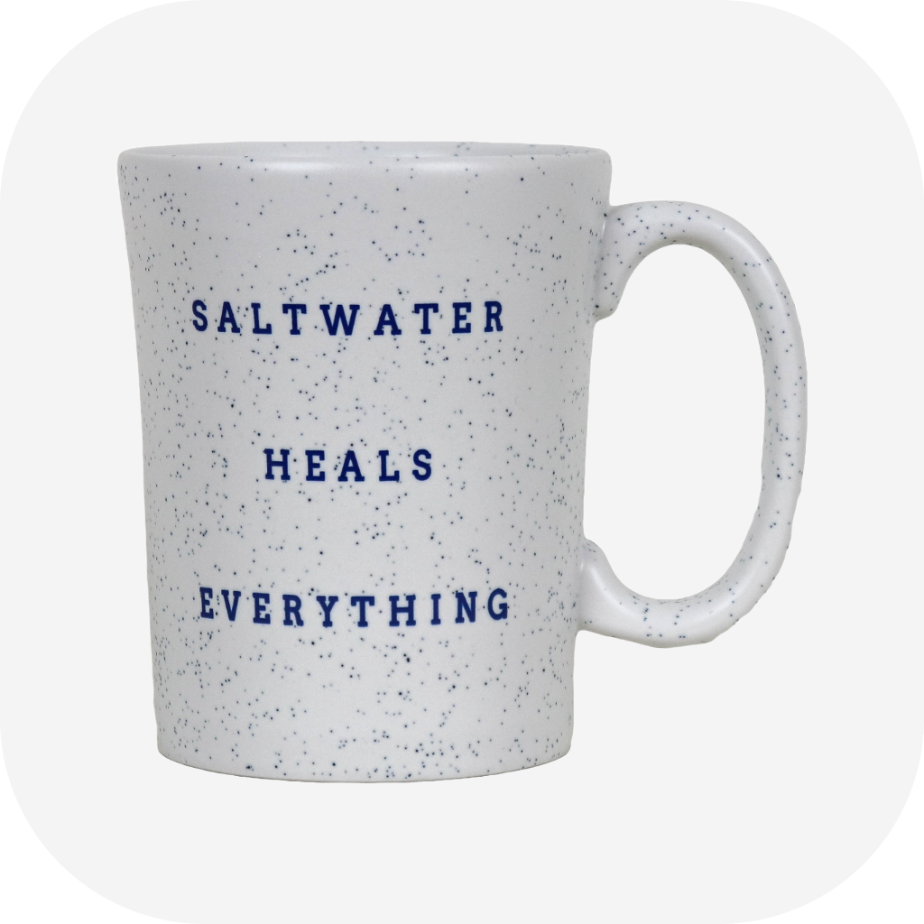 Saltwater Heals Everything Hilton Head Island Mug