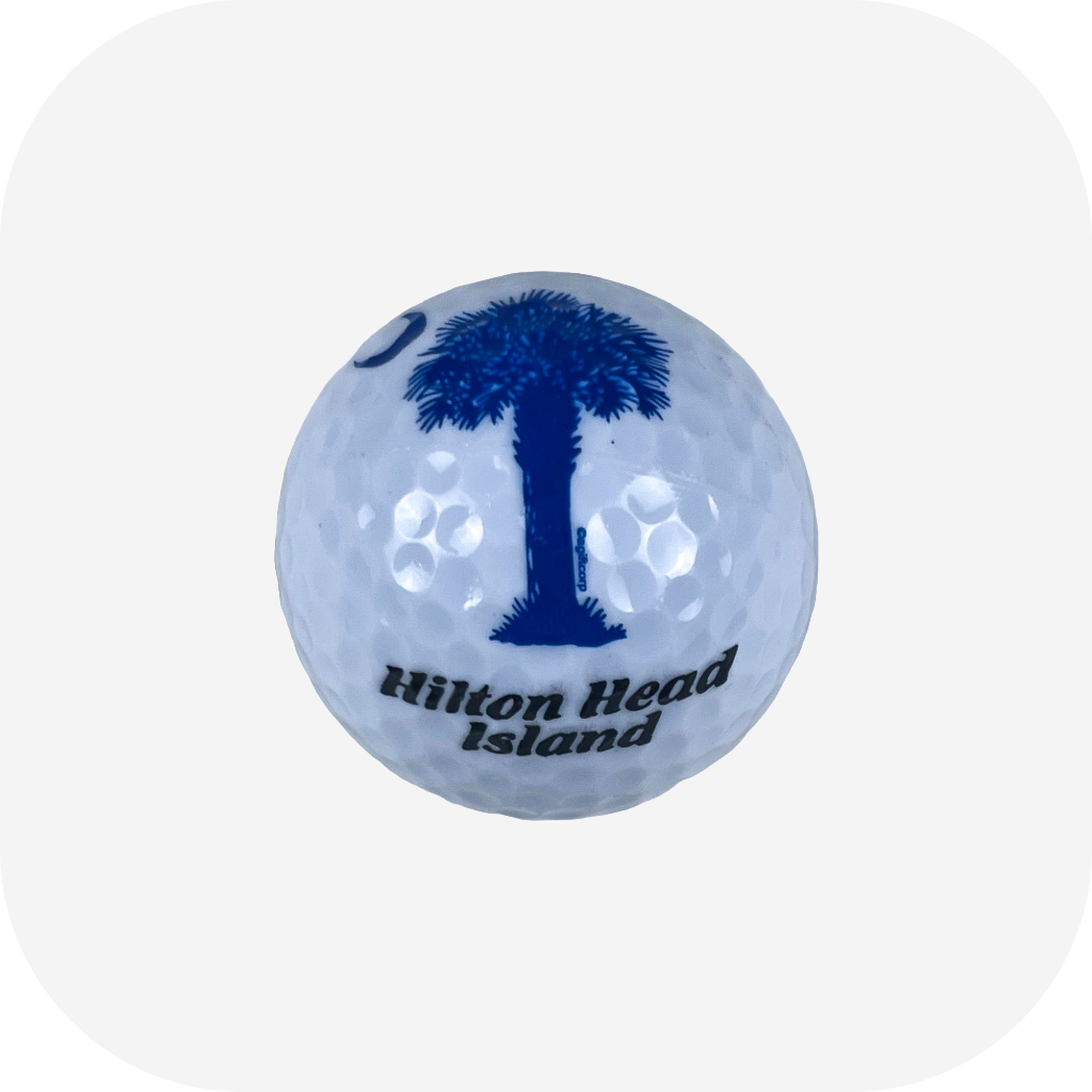 Palm Moon Design Hilton Head Golf Ball