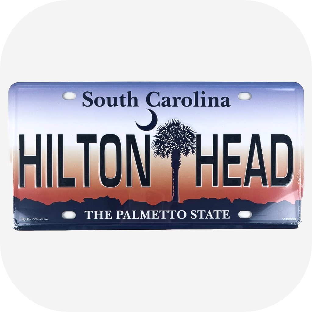 Hilton Head Island License Plate