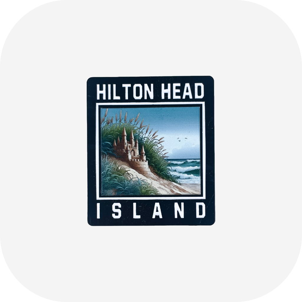 Hilton Head Island Sand Castle Magnet
