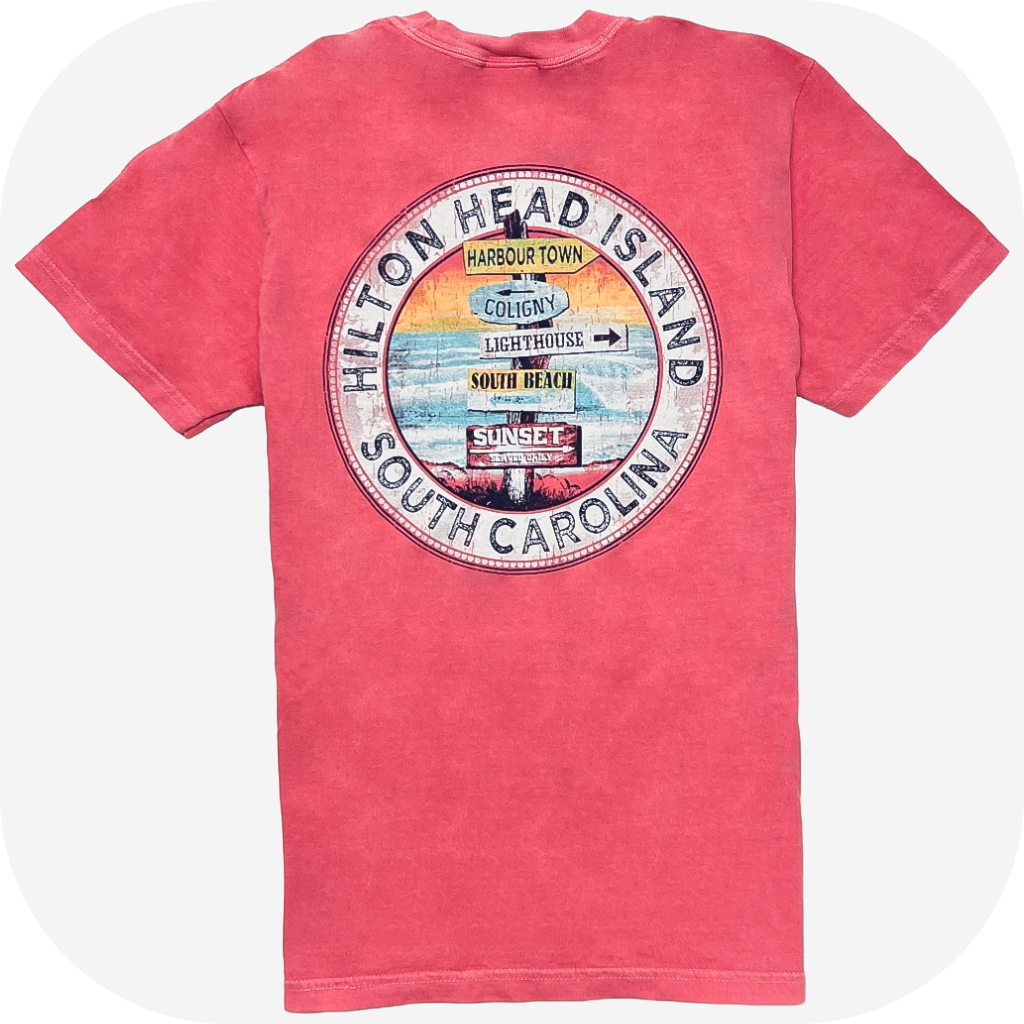 Beach Signs Hilton Head Island Unisex T-Shirt