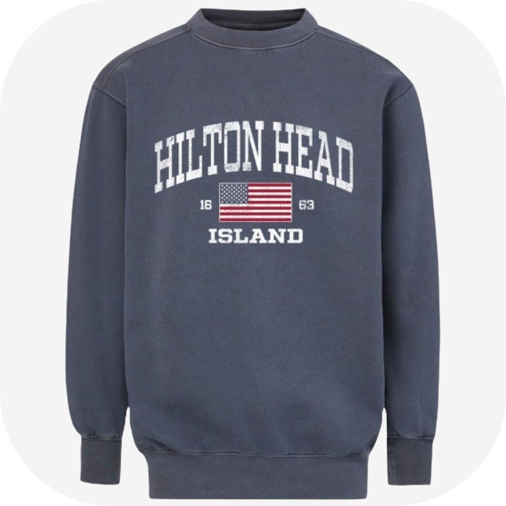 Hilton Head Island Flag Sweatshirt