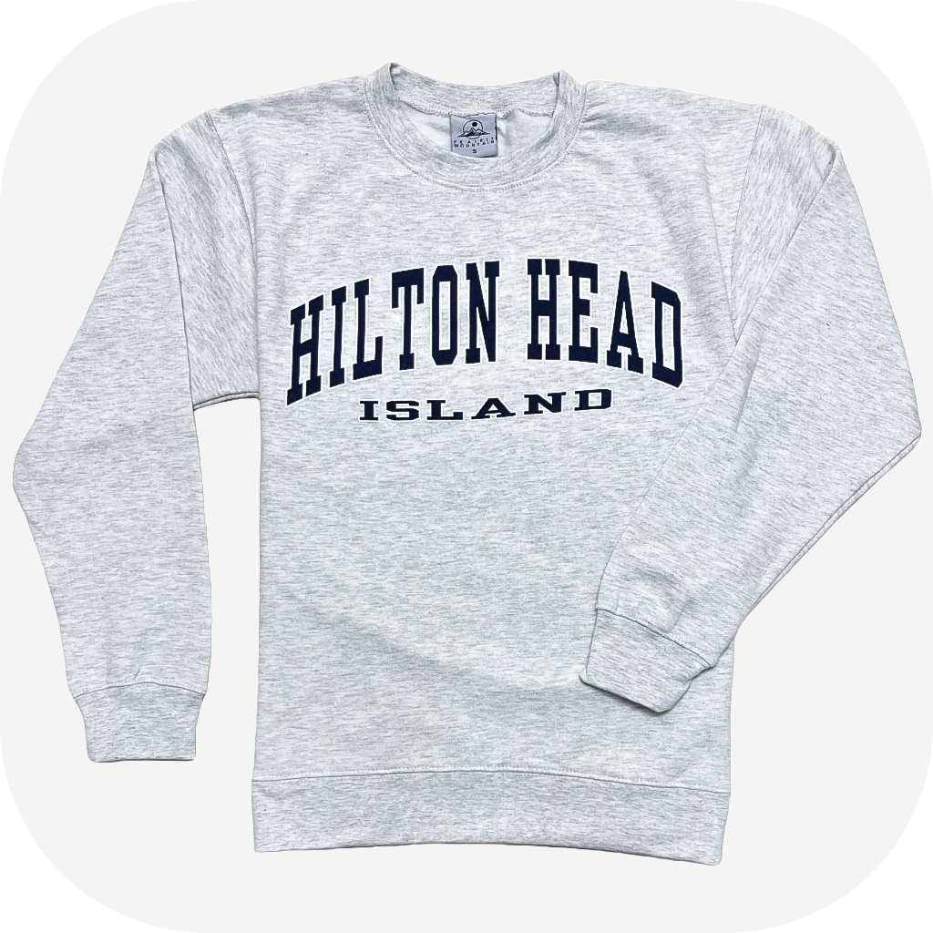 Hilton Head Big Lots Crew Neck Sweatshirt