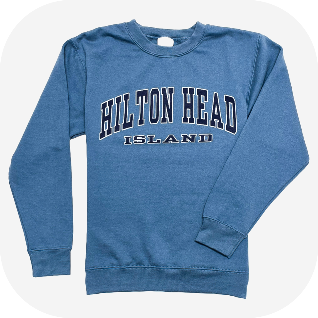 Hilton Head Big Lots Crew Neck Sweatshirt