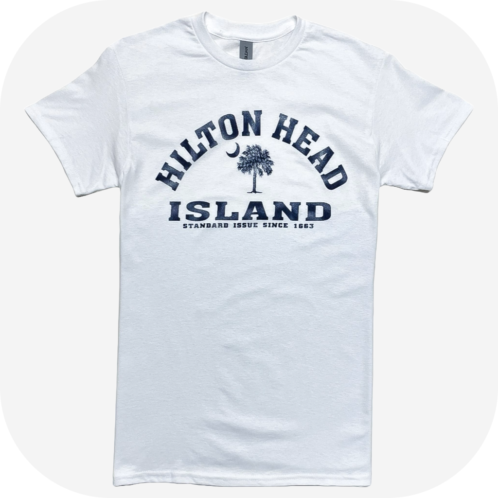 Standard Issue Hilton Head Island Palm Moon T-Shirt