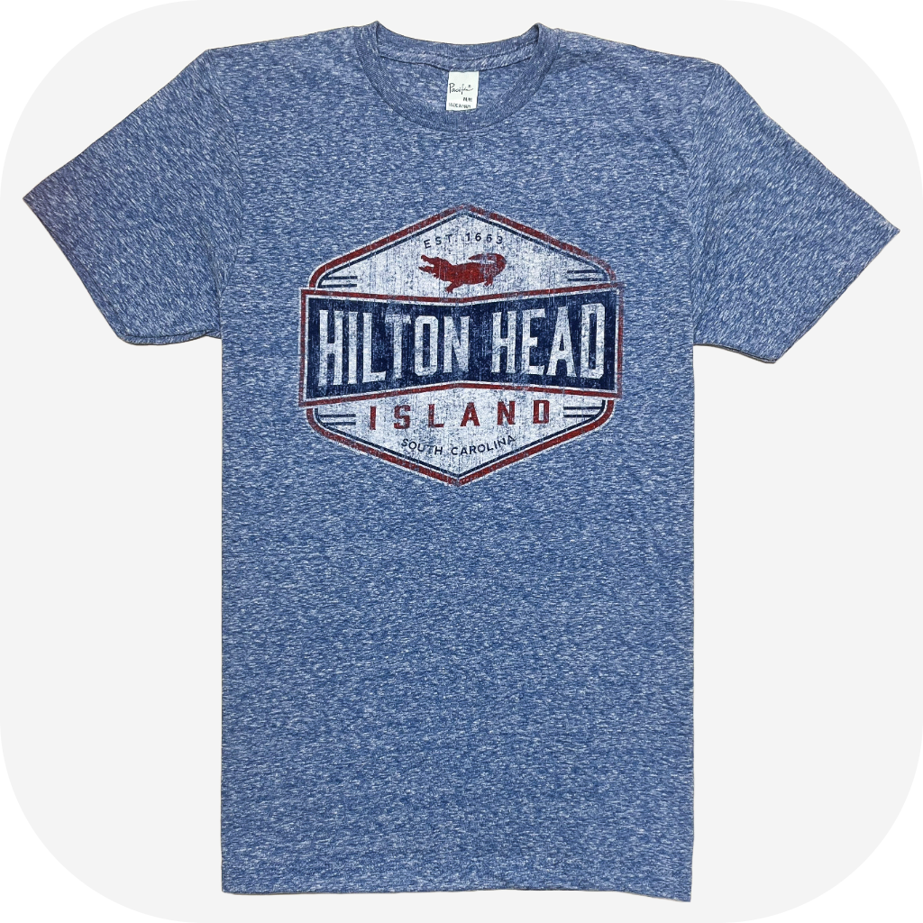 Hilton Head Hexaco Gator Snow T-shirt