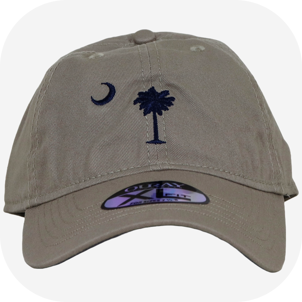 XL Unisex Palm and Moon Hilton Head Island Hat