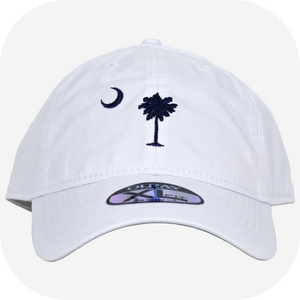 XL Unisex Palm and Moon Hilton Head Island Hat