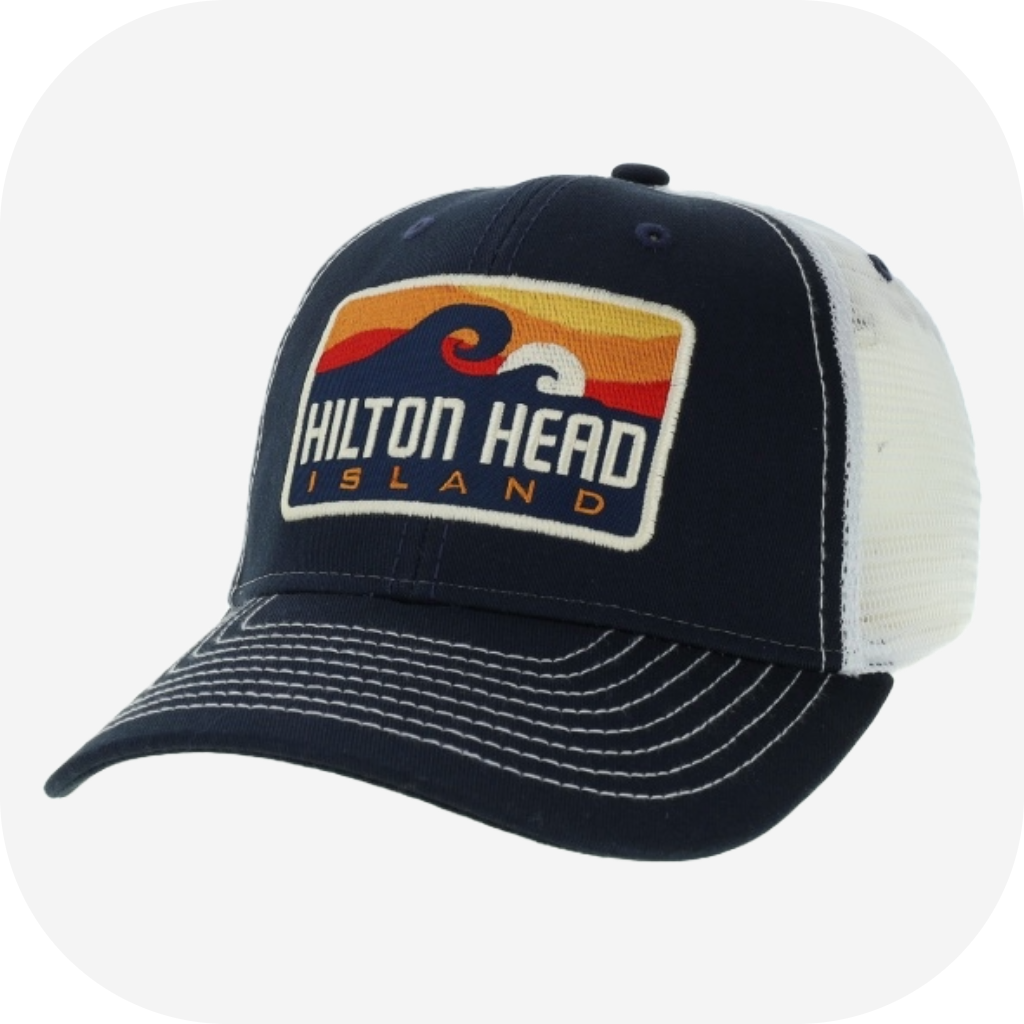 Groove Beach Hilton Head Mesh Hat