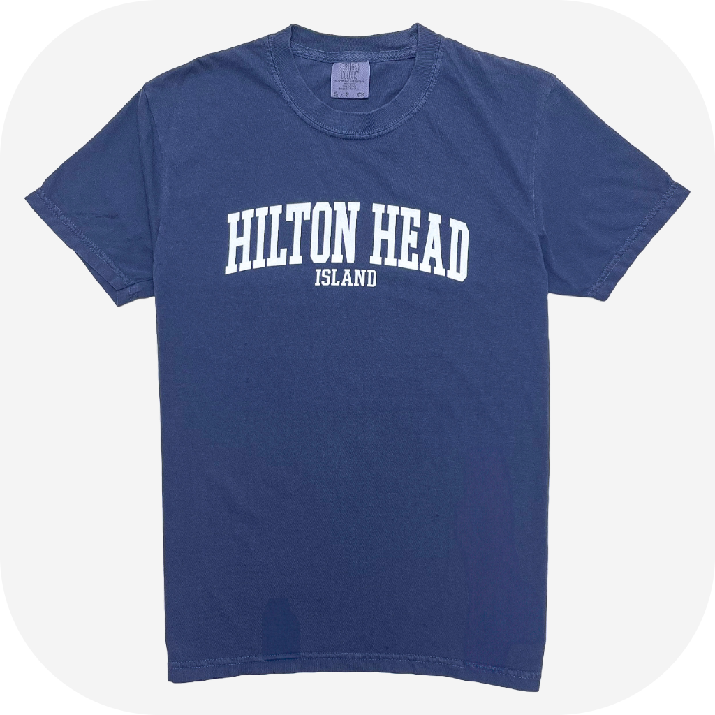 Hilton Head Island Yearbook Print Arch T-Shirt