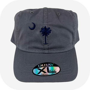 Unisex Palm and Moon Hilton Head Island Hat