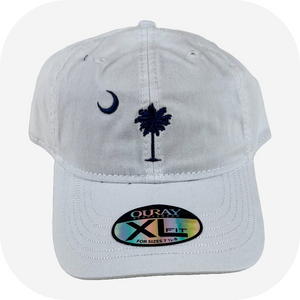 Unisex Palm and Moon Hilton Head Island Hat