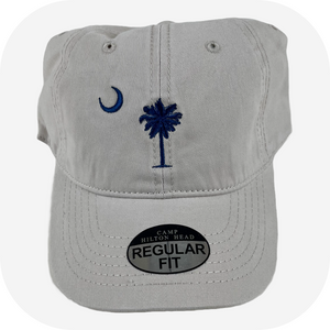Unisex Palm and Moon Hilton Head Island Hat