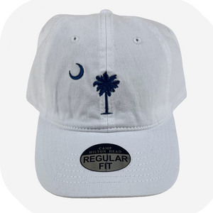 Unisex Palm and Moon Hilton Head Island Hat