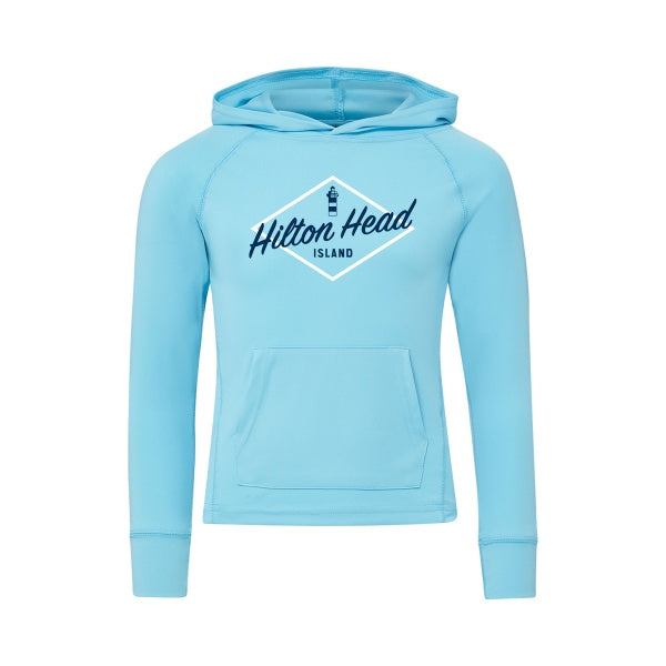Youth Sun-Proof Hilton Head Lighthouse Long Sleeve Hoodie