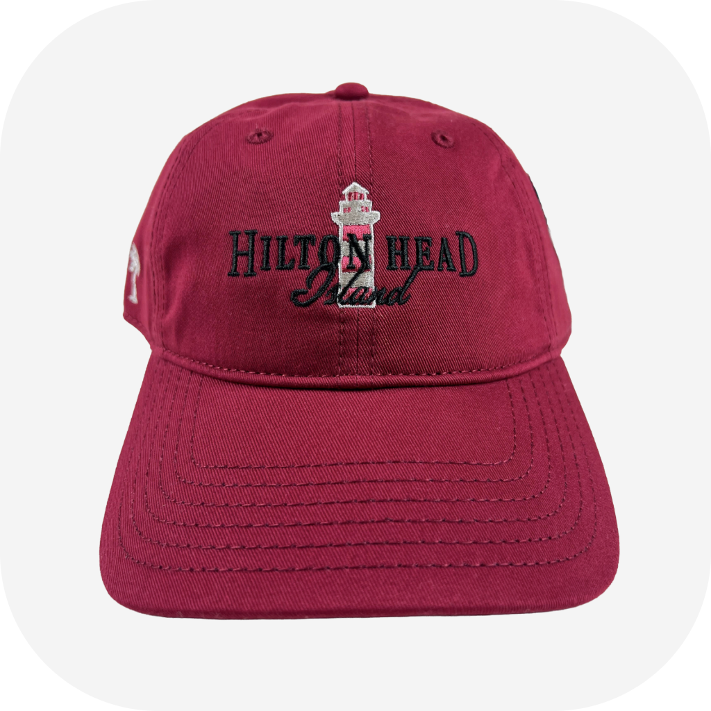 Embroidered Hilton Head Island Lighthouse Hat