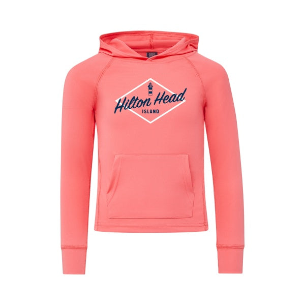 Youth Sun-Proof Hilton Head Lighthouse Long Sleeve Hoodie
