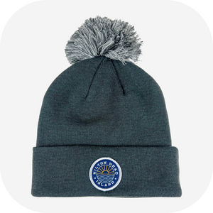 Hilton Head Island Pom Pom Beanie with Patch
