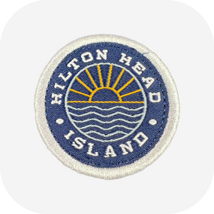 Hilton Head Island Pom Pom Beanie with Patch