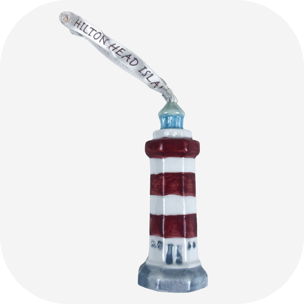 Harbour Town Lighthouse Porcelain Ornament