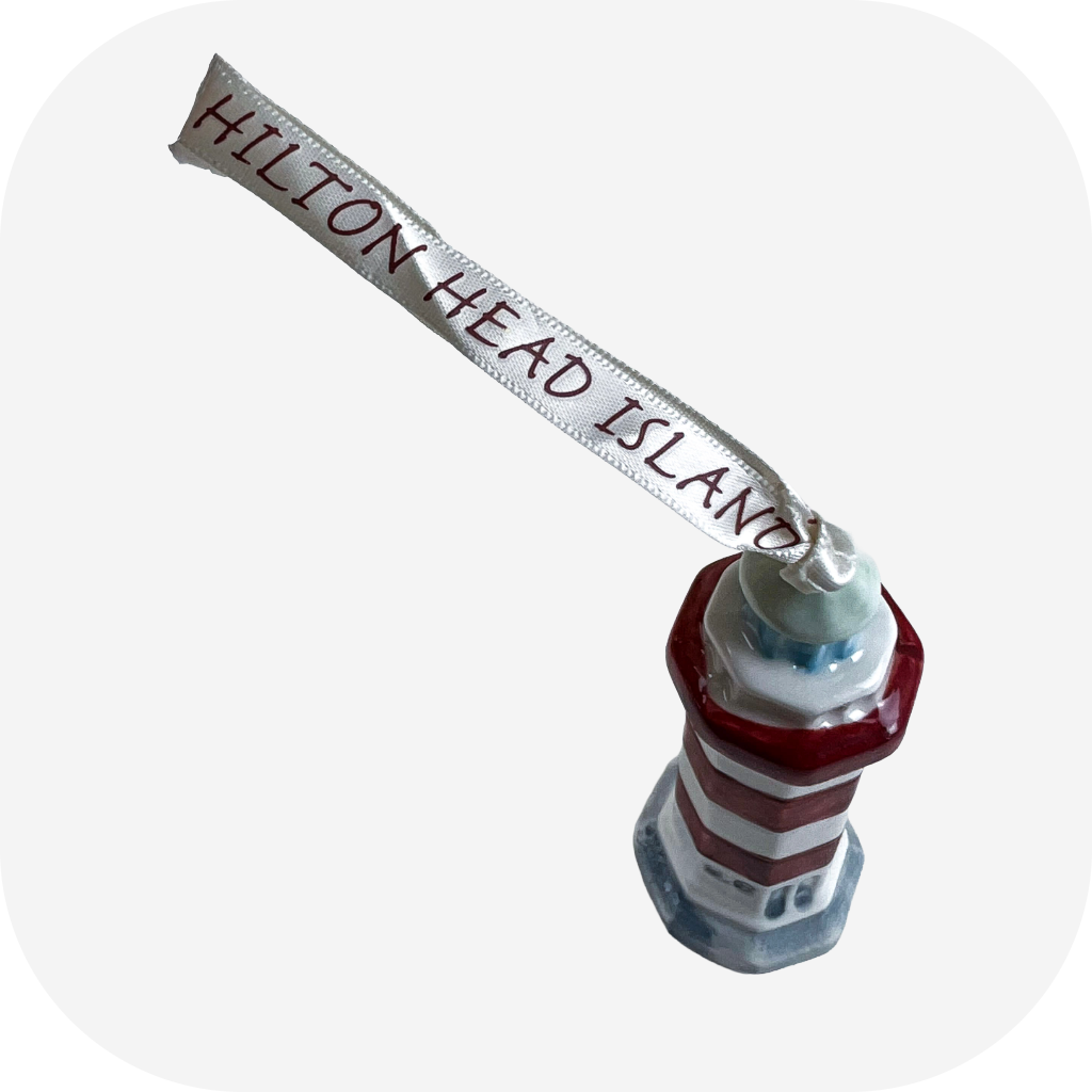 Harbour Town Lighthouse Porcelain Ornament