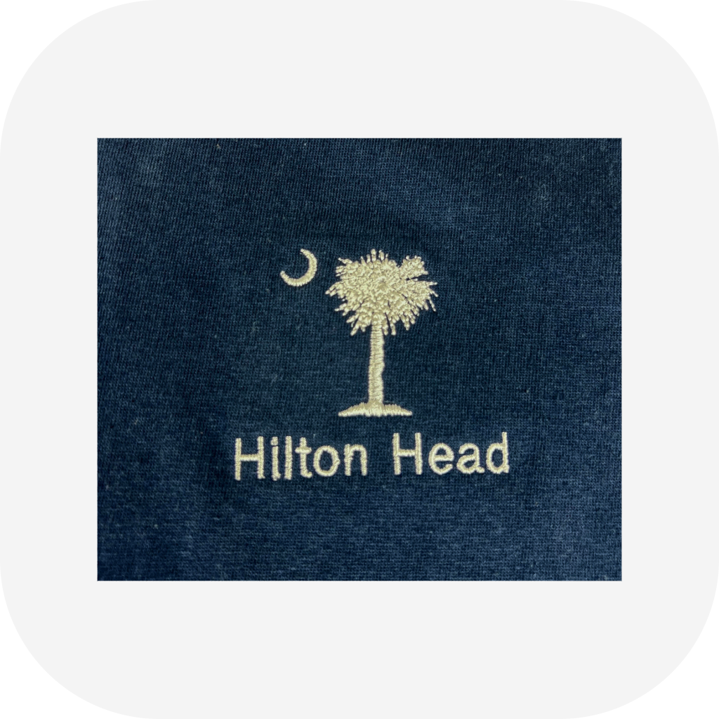 Embroidered Palm and Moon Long Sleeve