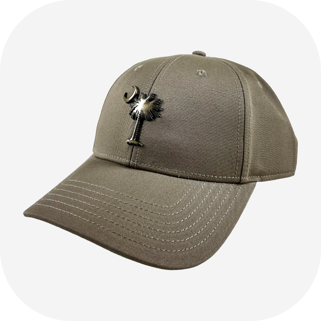 Metal Palm and Moon Cap