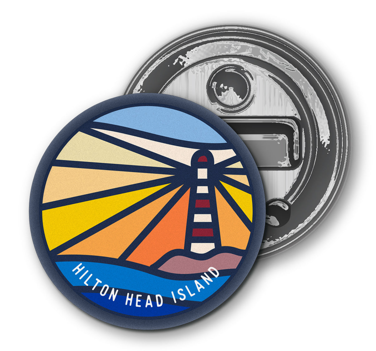 Hilton Head Lighthouse Bottle Opener Magnet