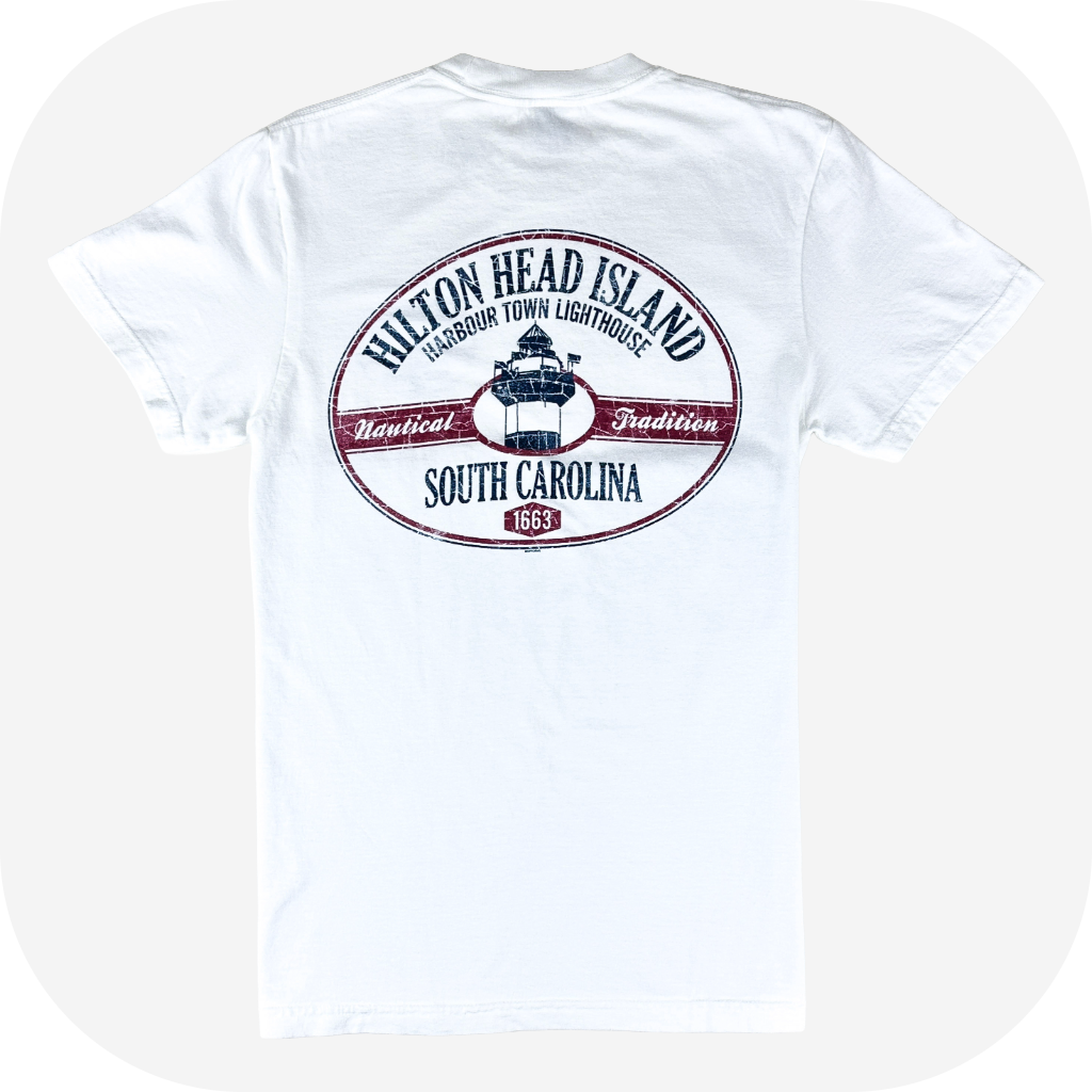 Hilton Head Island Bandito Lighthouse T-Shirt