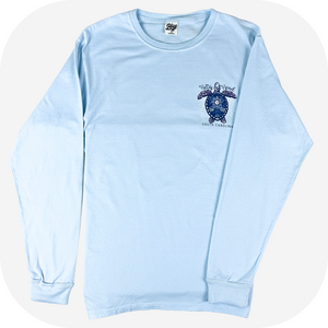 Bubbly Sea Turtle Long Sleeve T-Shirt