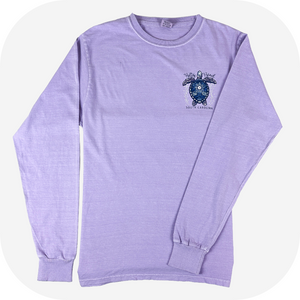 Bubbly Sea Turtle Long Sleeve T-Shirt