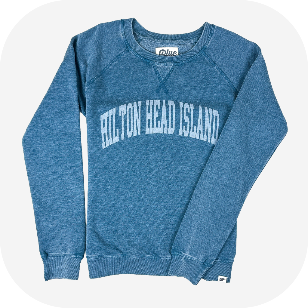 Arch Chelsea Burnout Crew Neck Sweatshirt