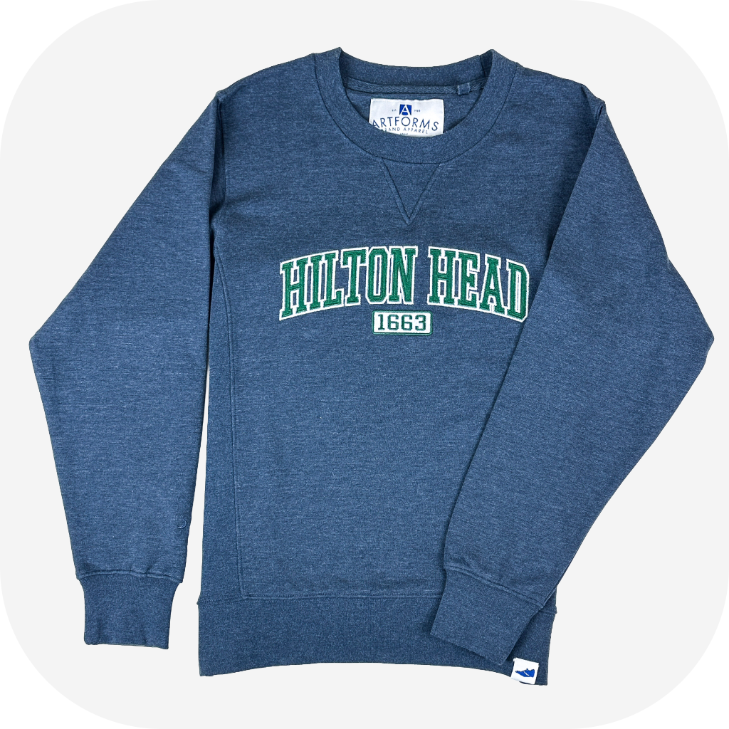 Overpass Applique Crew Neck Sweatshirt