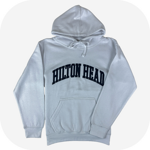 Arch Applique Hooded Sweatshirt