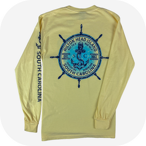 Hilton Head Island Wheelhouse Long Sleeve T-Shirt