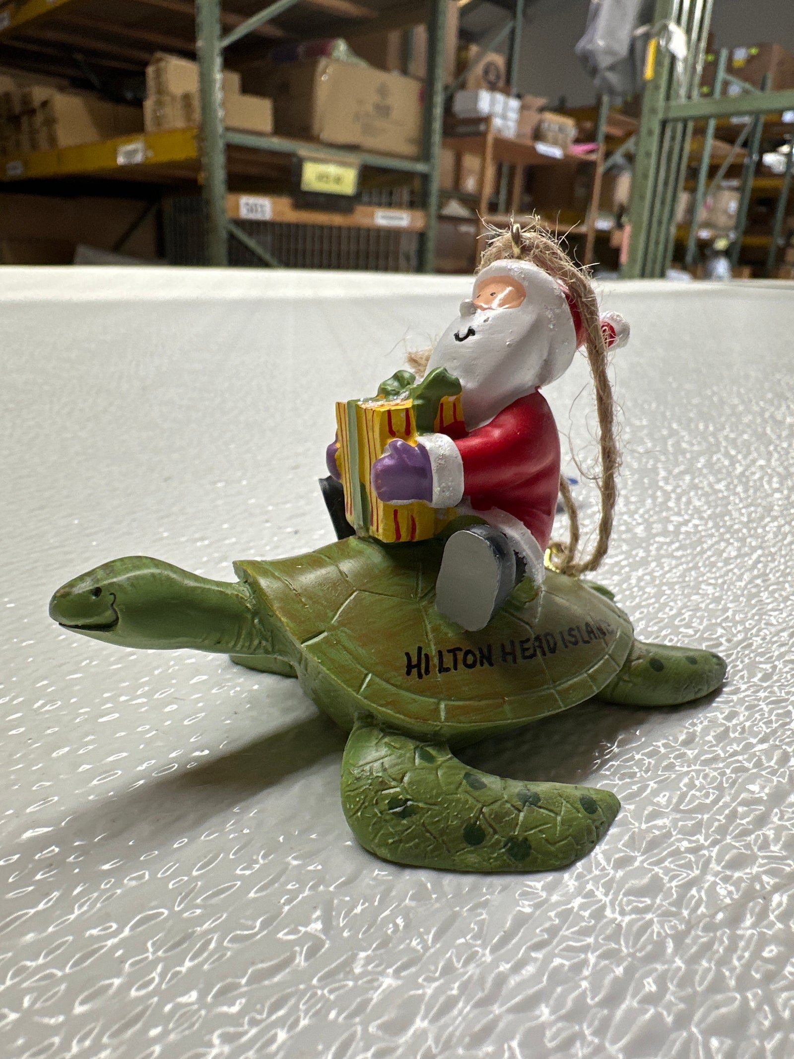 SANTA ON SEA TRTL ORN