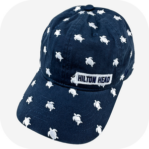 Embroidered Hilton Head Turtle Cap