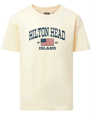 Vintage Flag Hilton Head T-Shirt