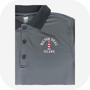 Men's Hilton Head Lighthouse Stripe Polo